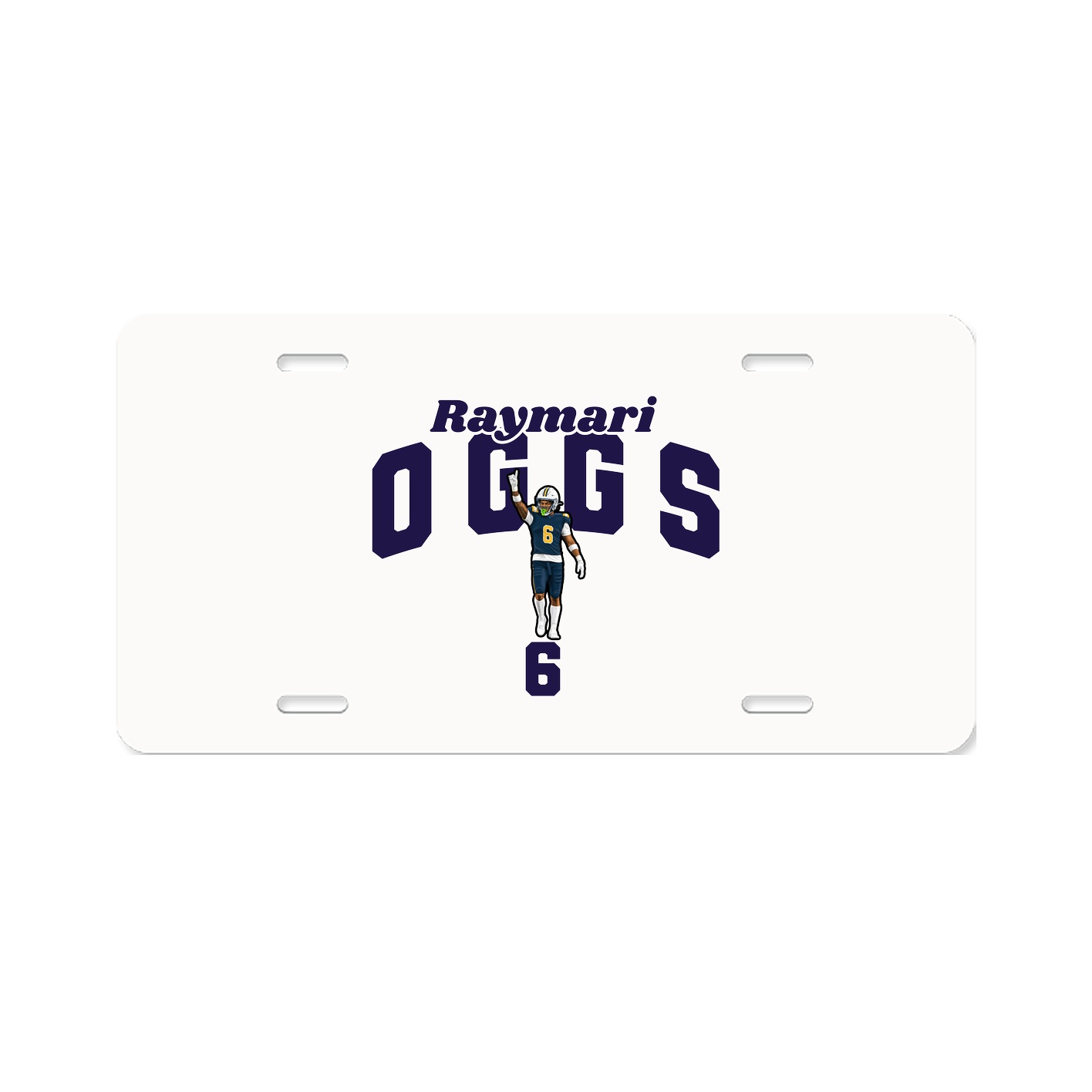 License Plate — Signature Arch in Classic