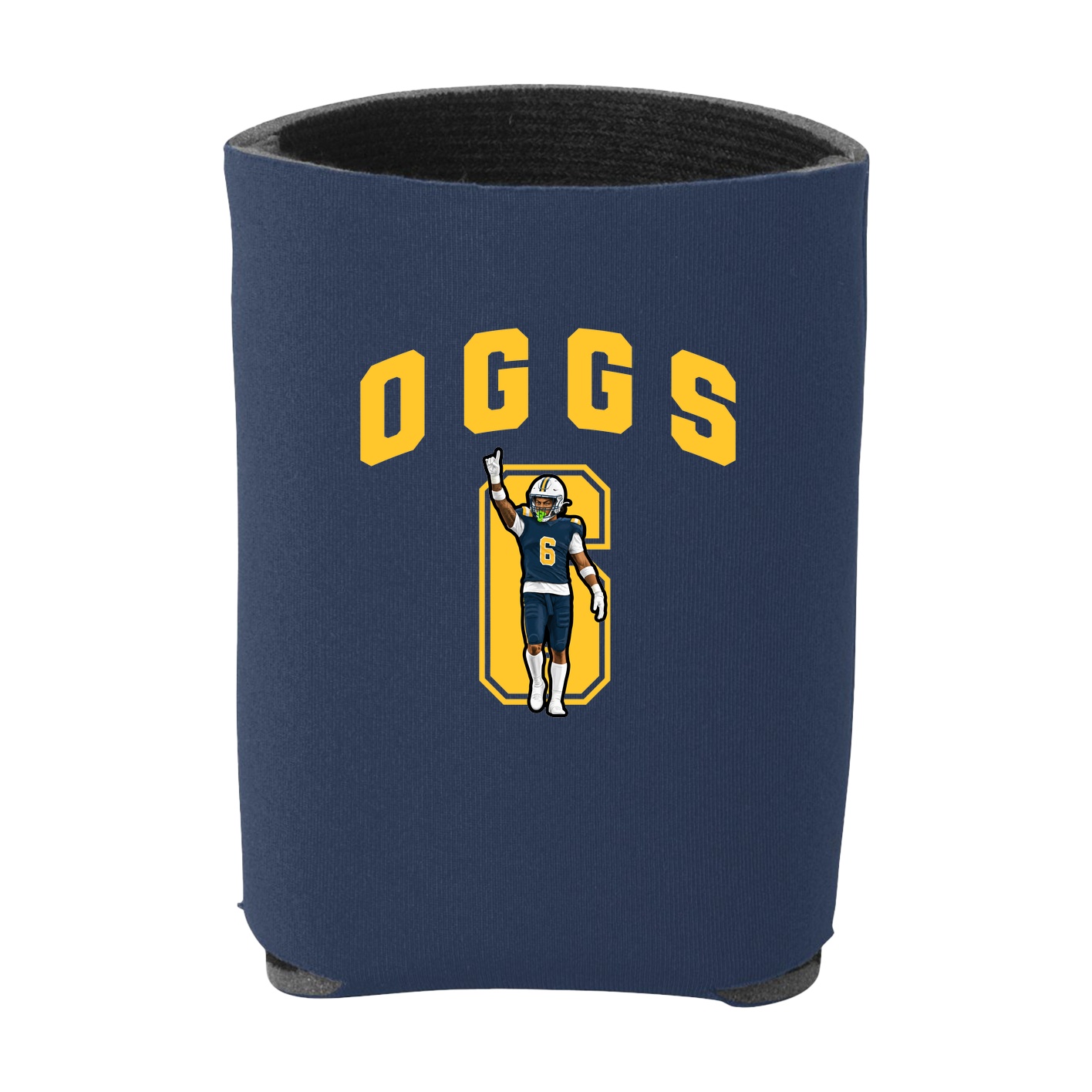 Can Holder — Number in Navy