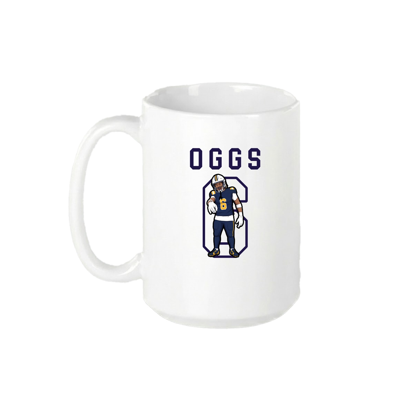 15oz Coffee Mug — Shirsey in White