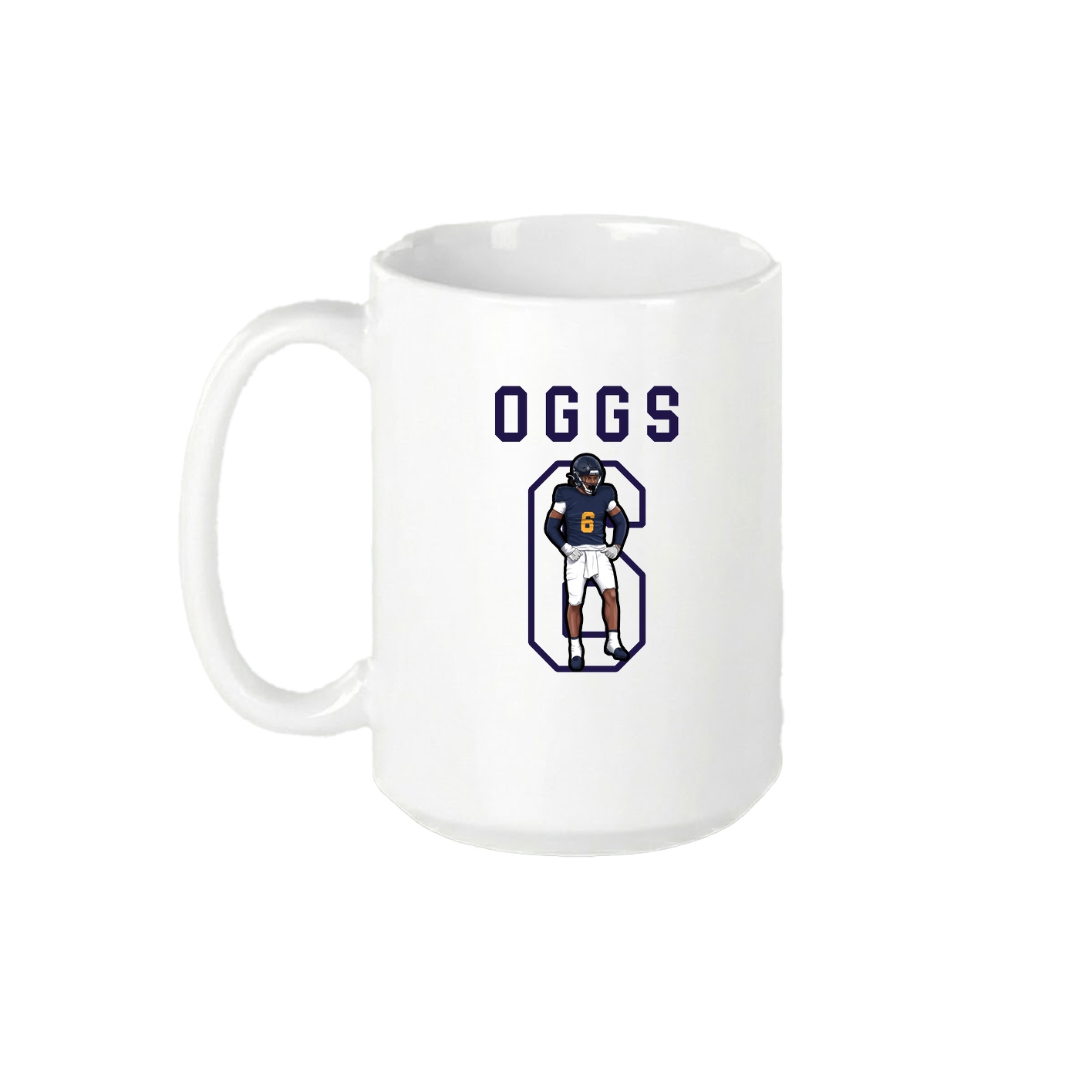 15oz Coffee Mug — Shirsey in White