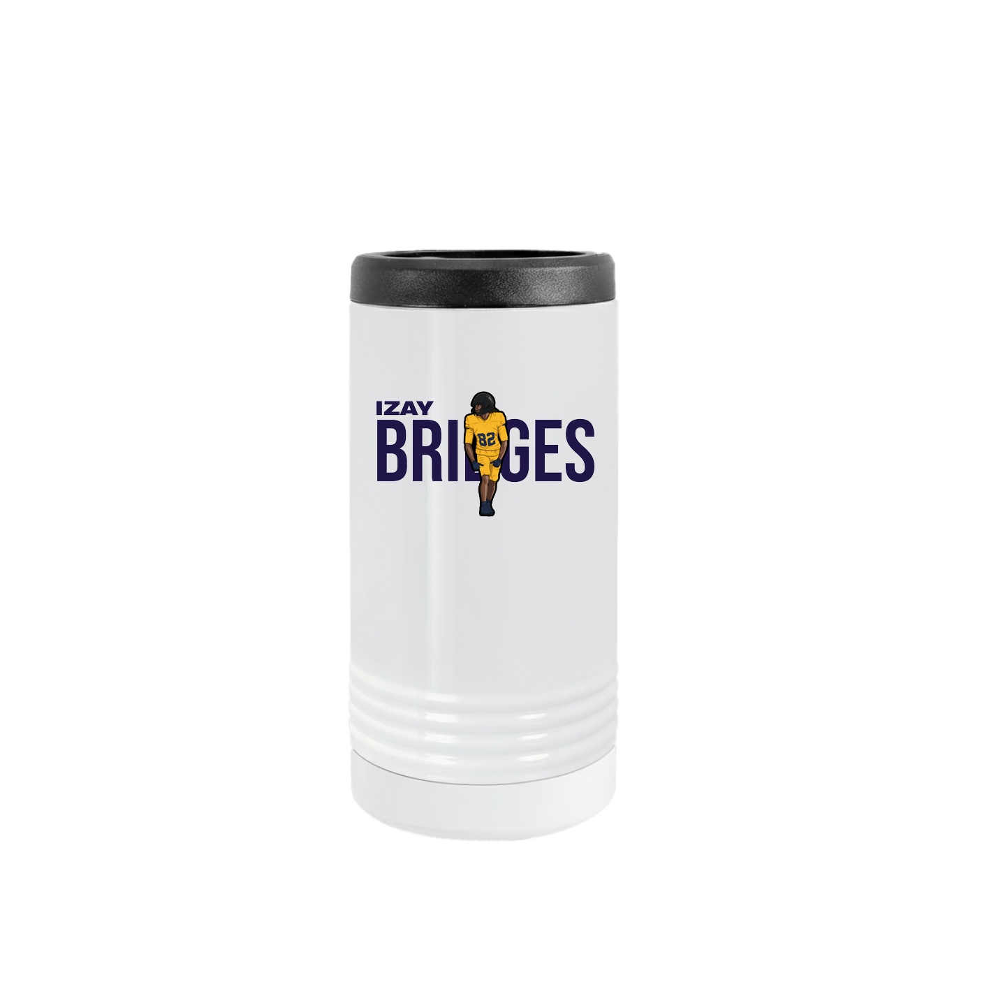 Slim Beverage Holder — Player Name in White