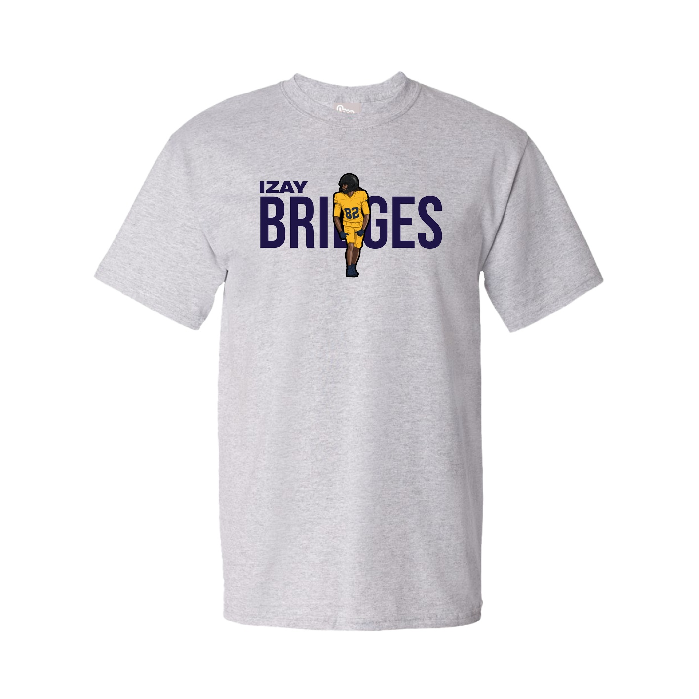 Youth Tee — Player Name in Grey