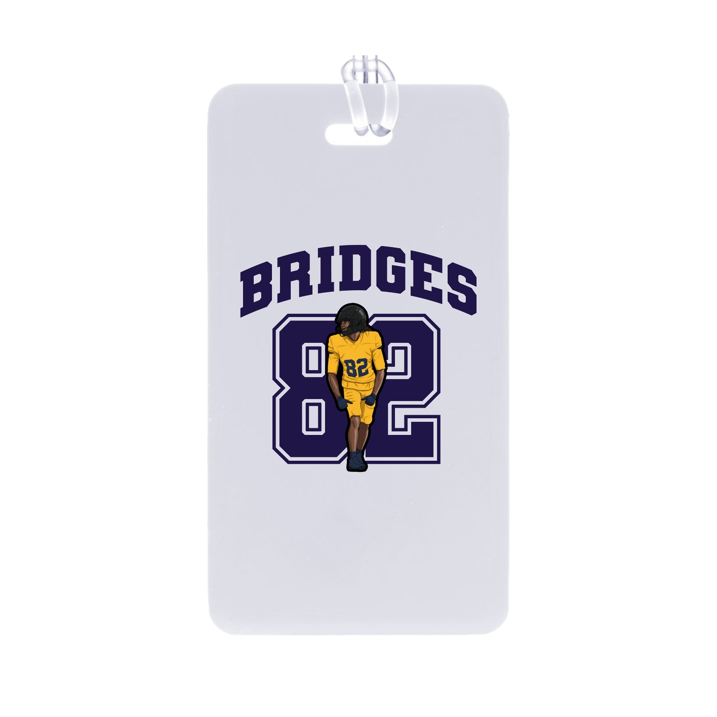 Bag Tag — Number in Classic