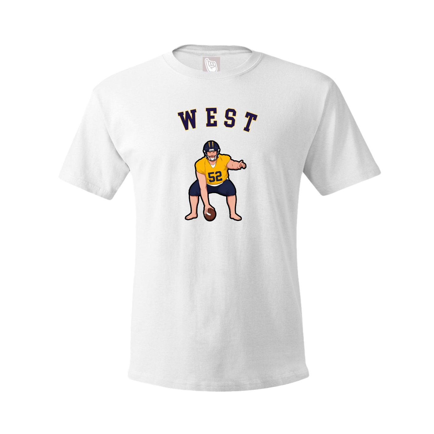 Youth Tee — Shirsey Arch in White