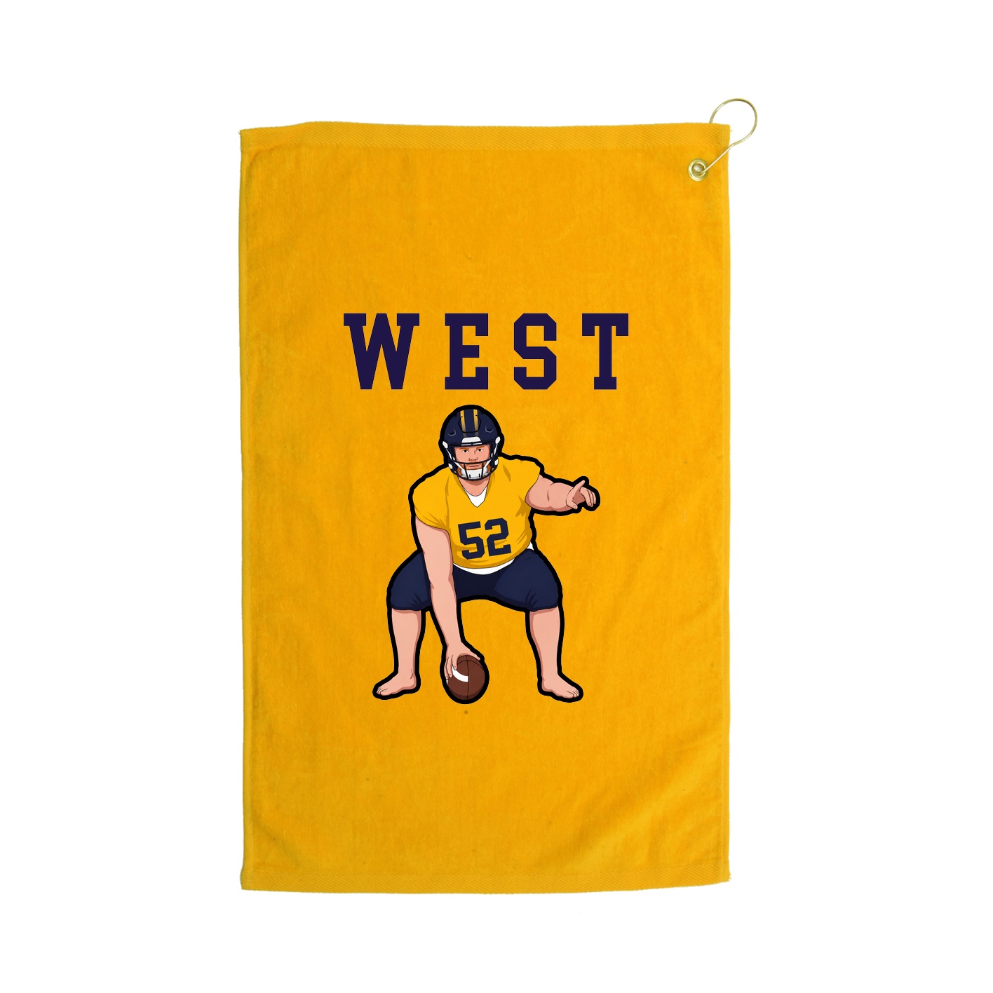 Golf Towel — Shirsey in Gold
