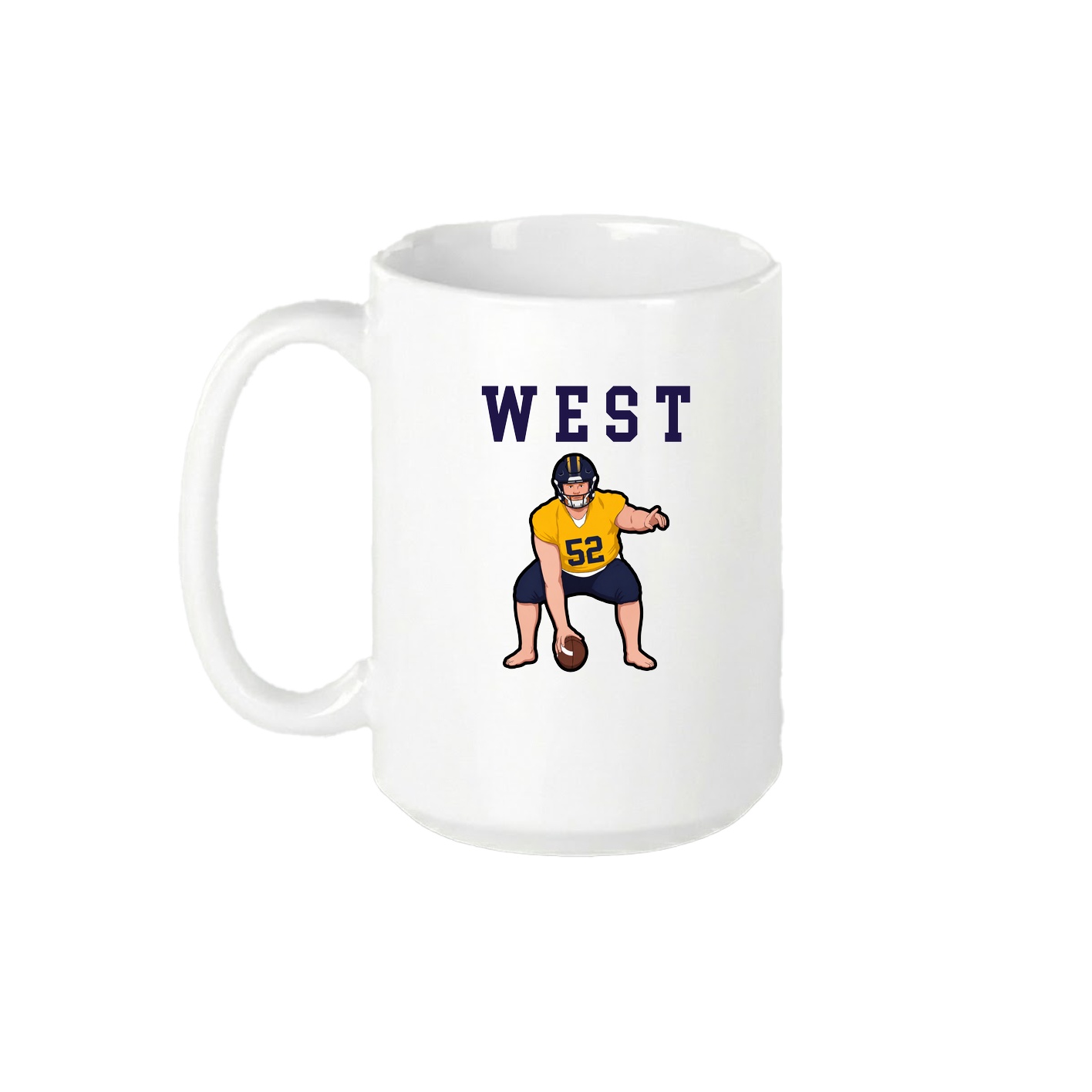 15oz Coffee Mug — Shirsey in White