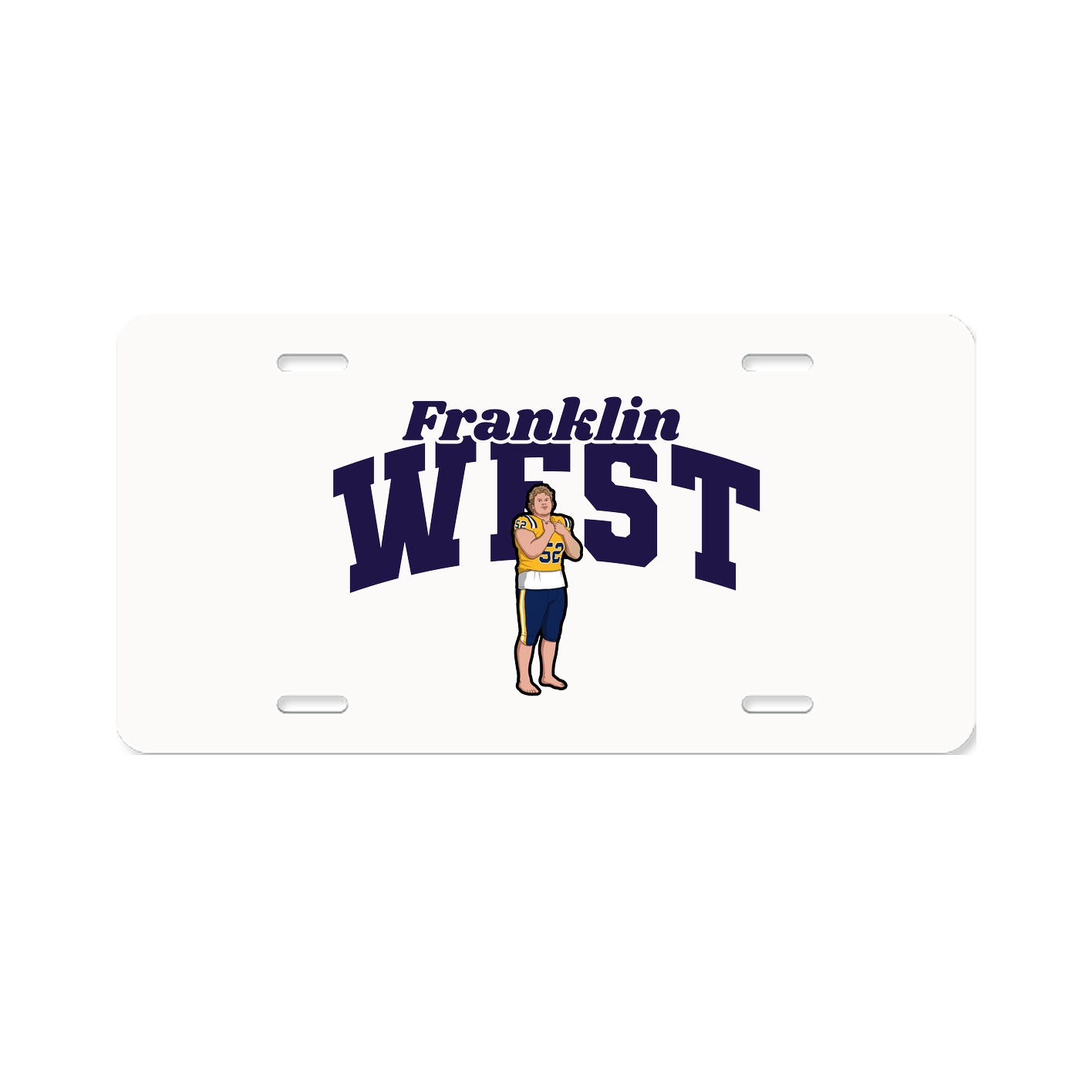License Plate — Signature Arch in Classic