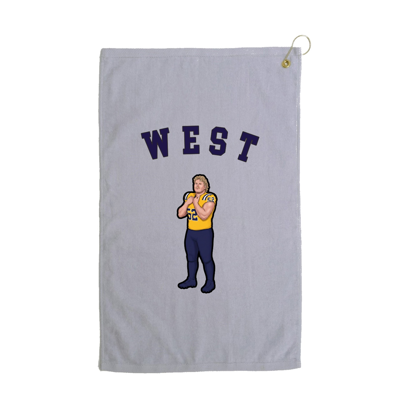 Golf Towel — Shirsey Arch in Grey
