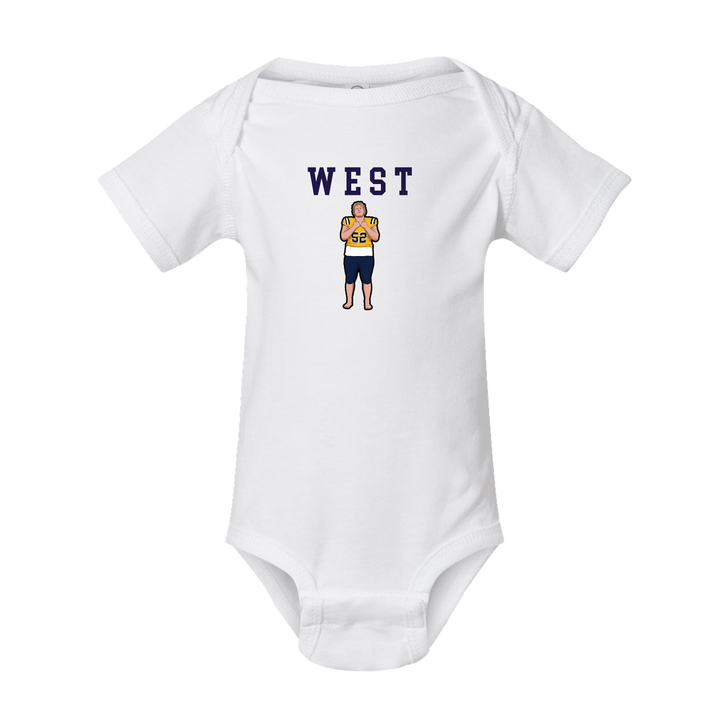 Baby Onesie — Shirsey in White