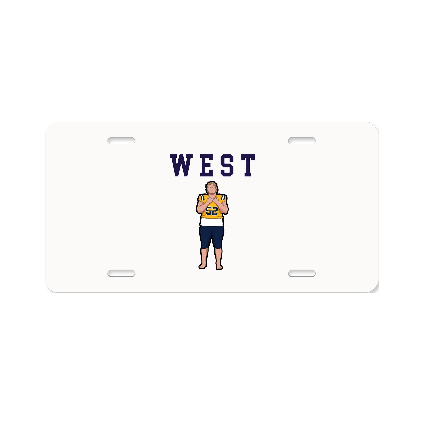 License Plate — Shirsey in Classic