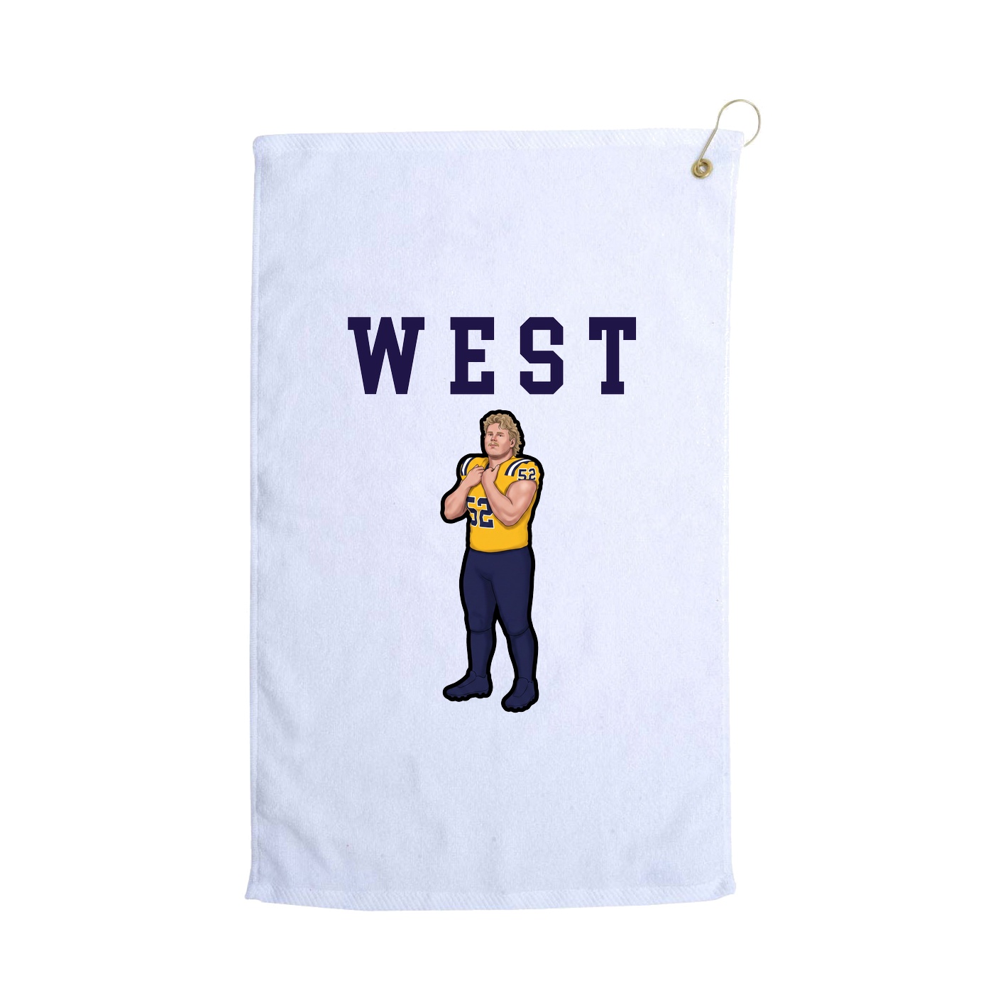 Golf Towel — Shirsey in White