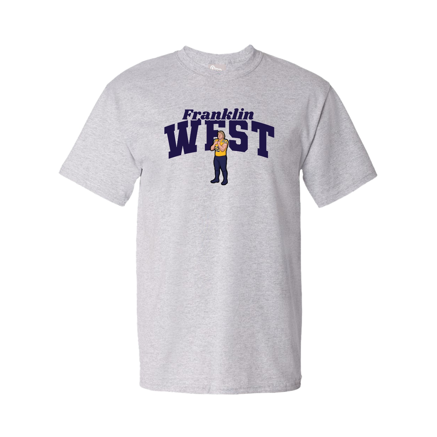 Youth Tee — Signature Arch in Grey
