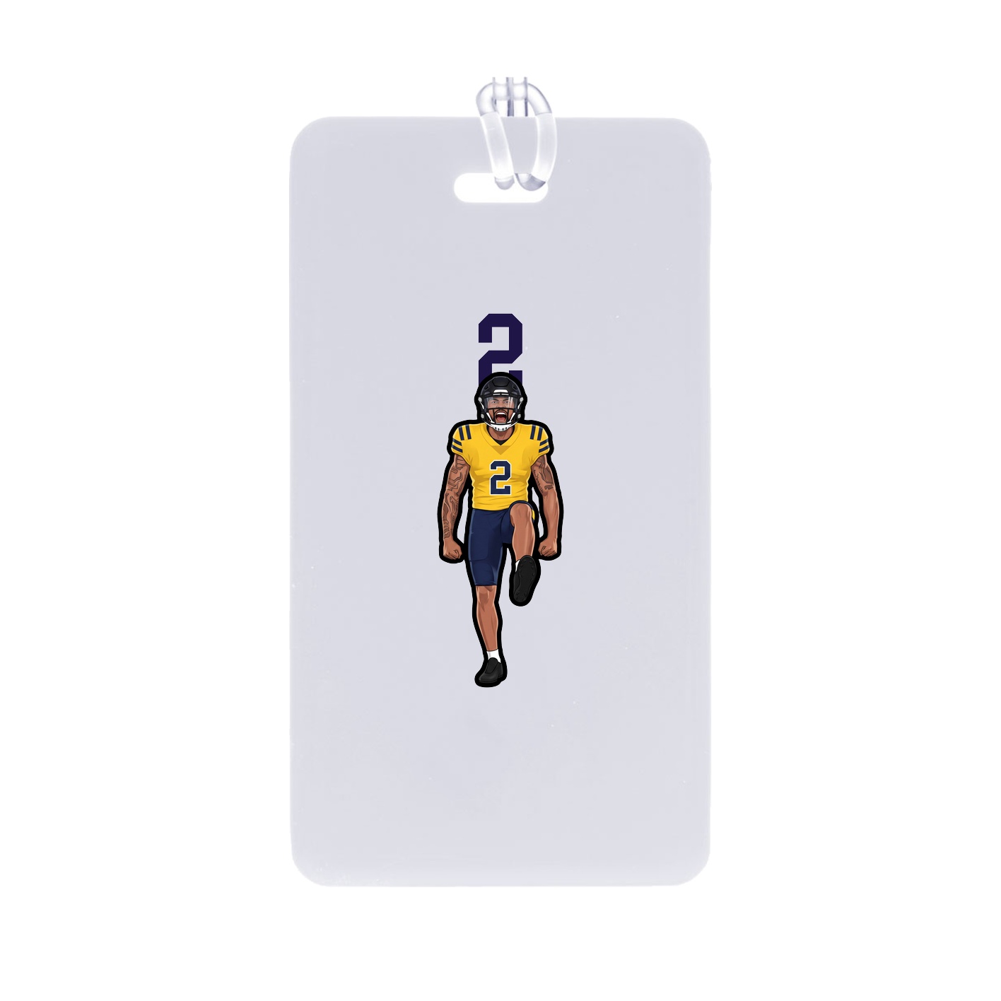 Bag Tag — Number Top in Classic