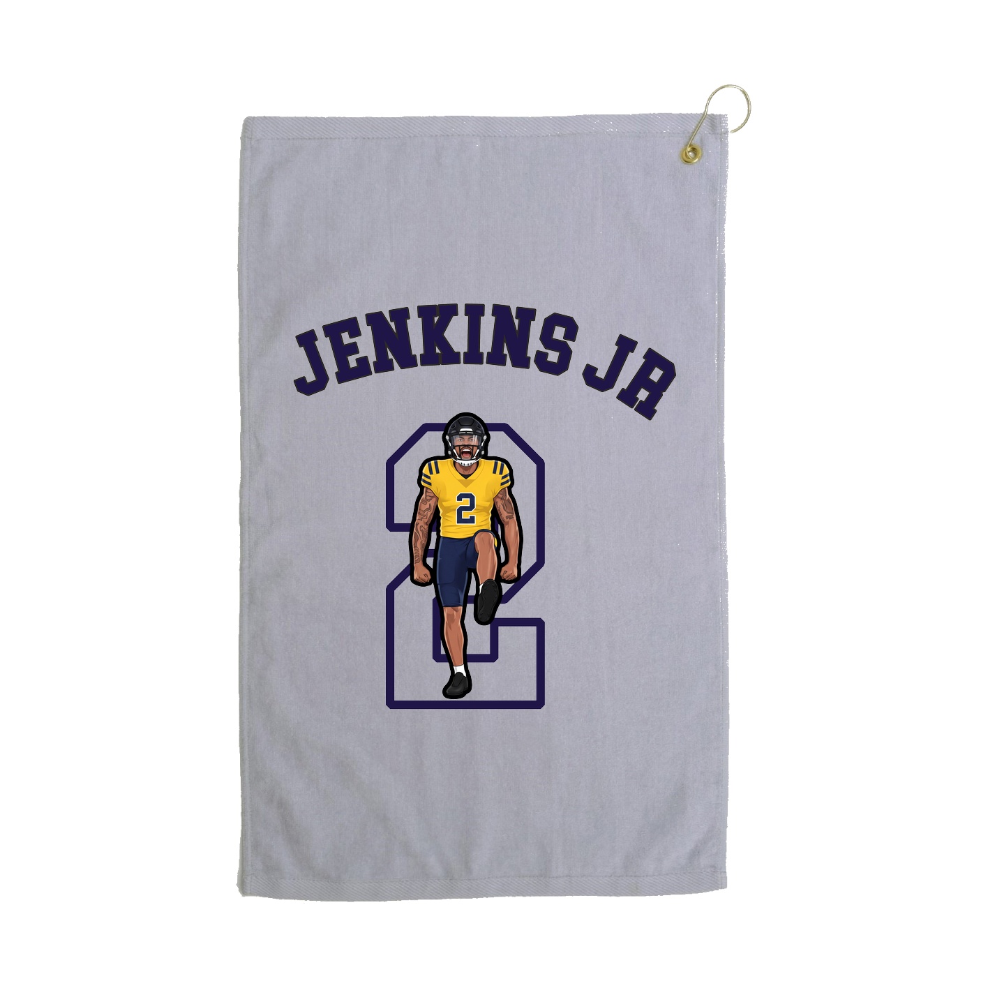 Golf Towel — Shirsey Arch in Grey