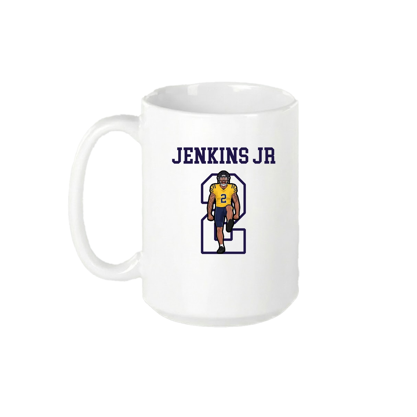 15oz Coffee Mug — Shirsey in White