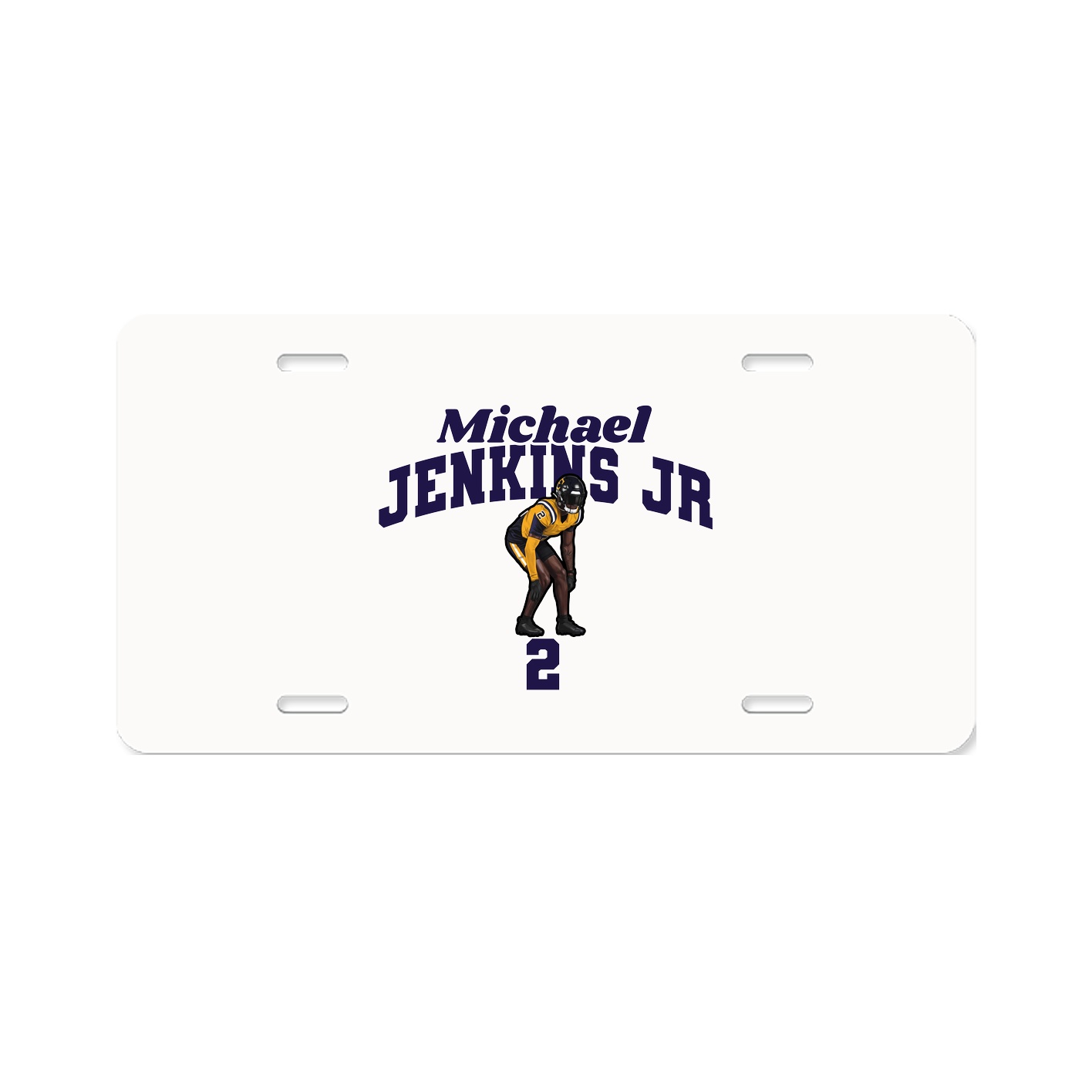 License Plate — Signature Arch in Classic