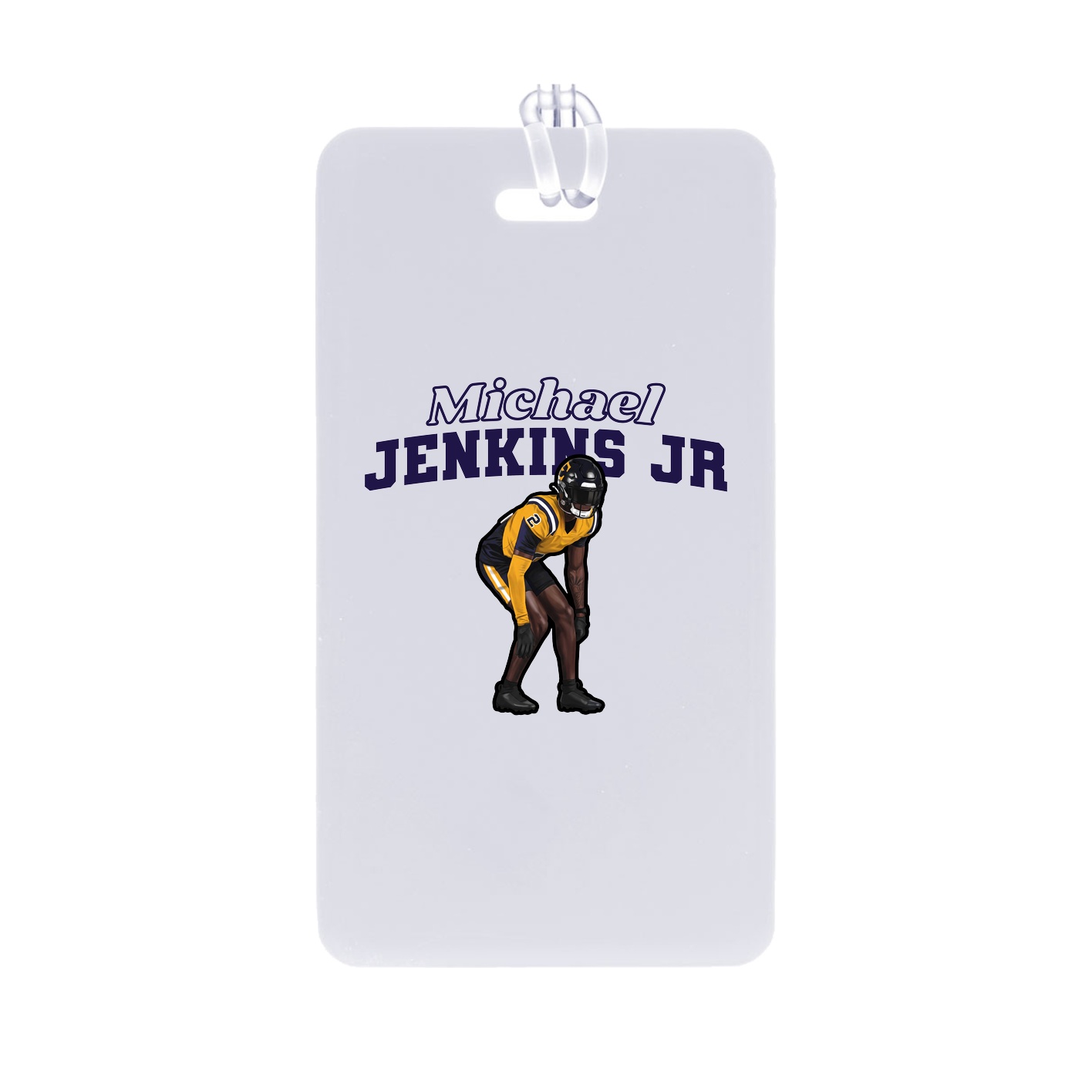 Bag Tag — Name Arch in Classic