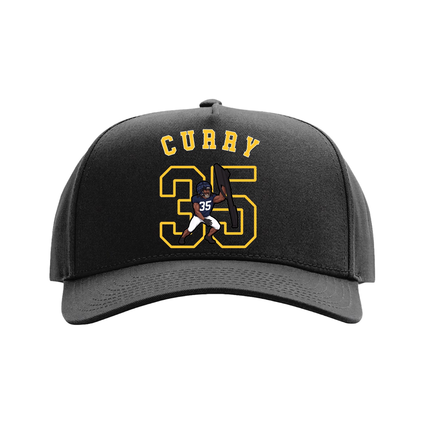 Full Fabric Five-Panel Champ Cap