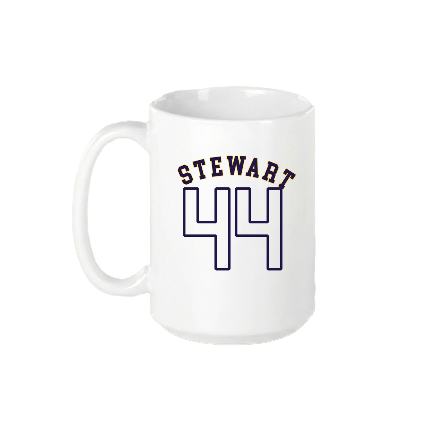 15oz Coffee Mug — Shirsey Arch in White