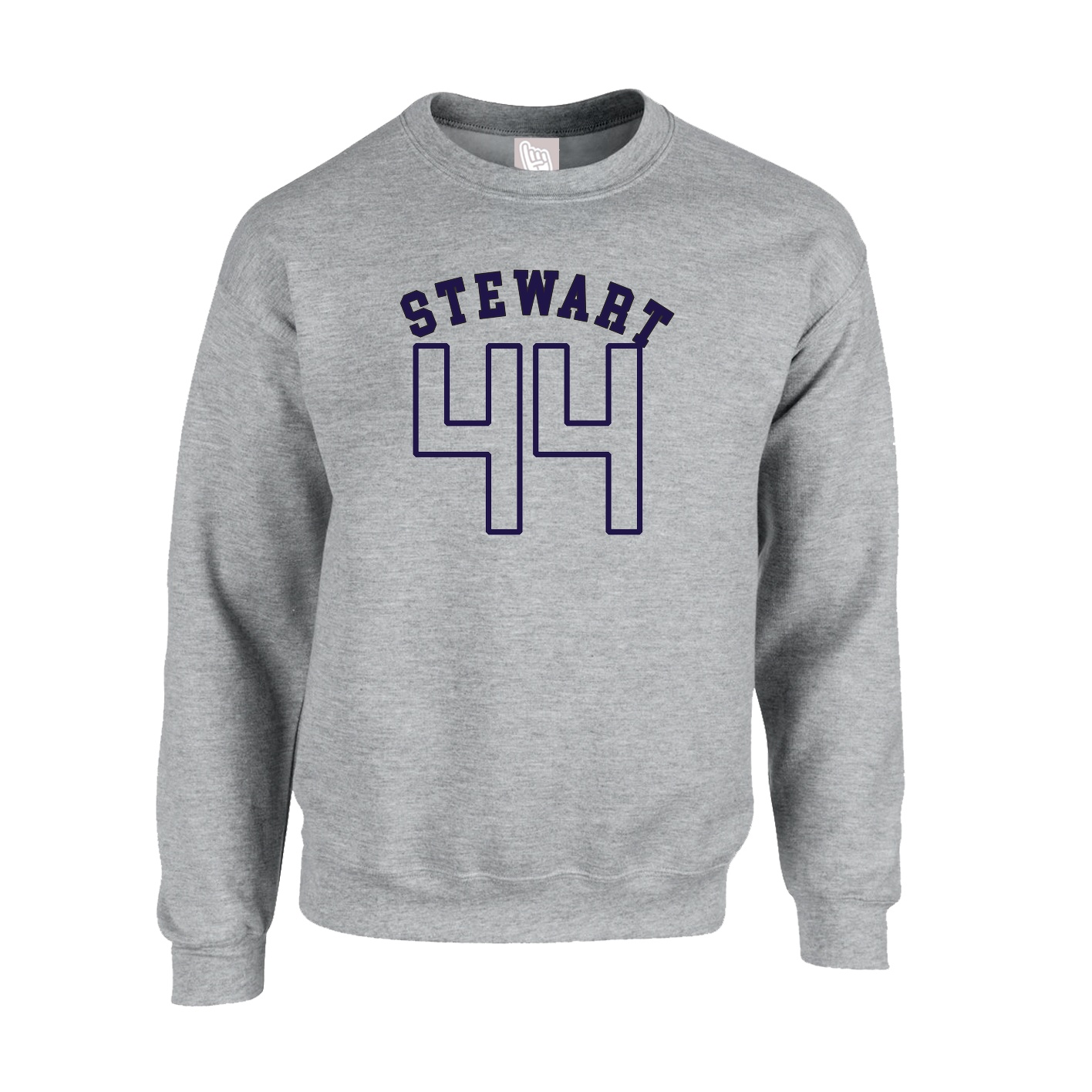Fleece Crew — Shirsey Arch in Grey