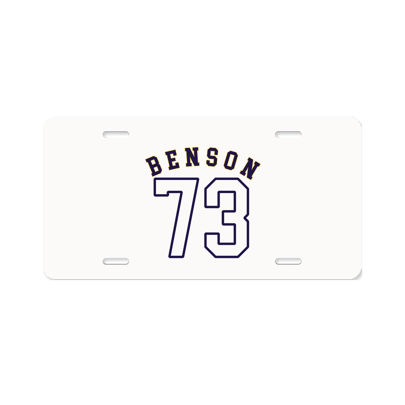 License Plate — Shirsey Arch in Classic