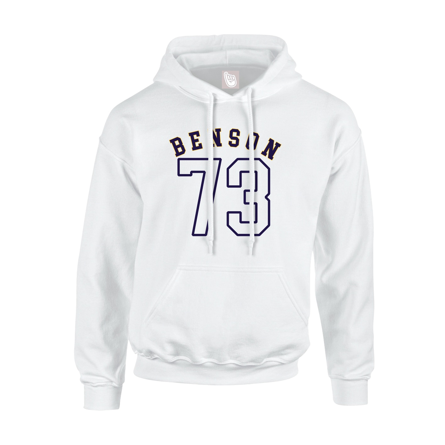 Hoodie — Shirsey Arch in White