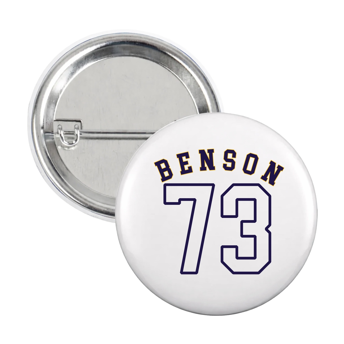 Game Day Button — Shirsey Arch in White