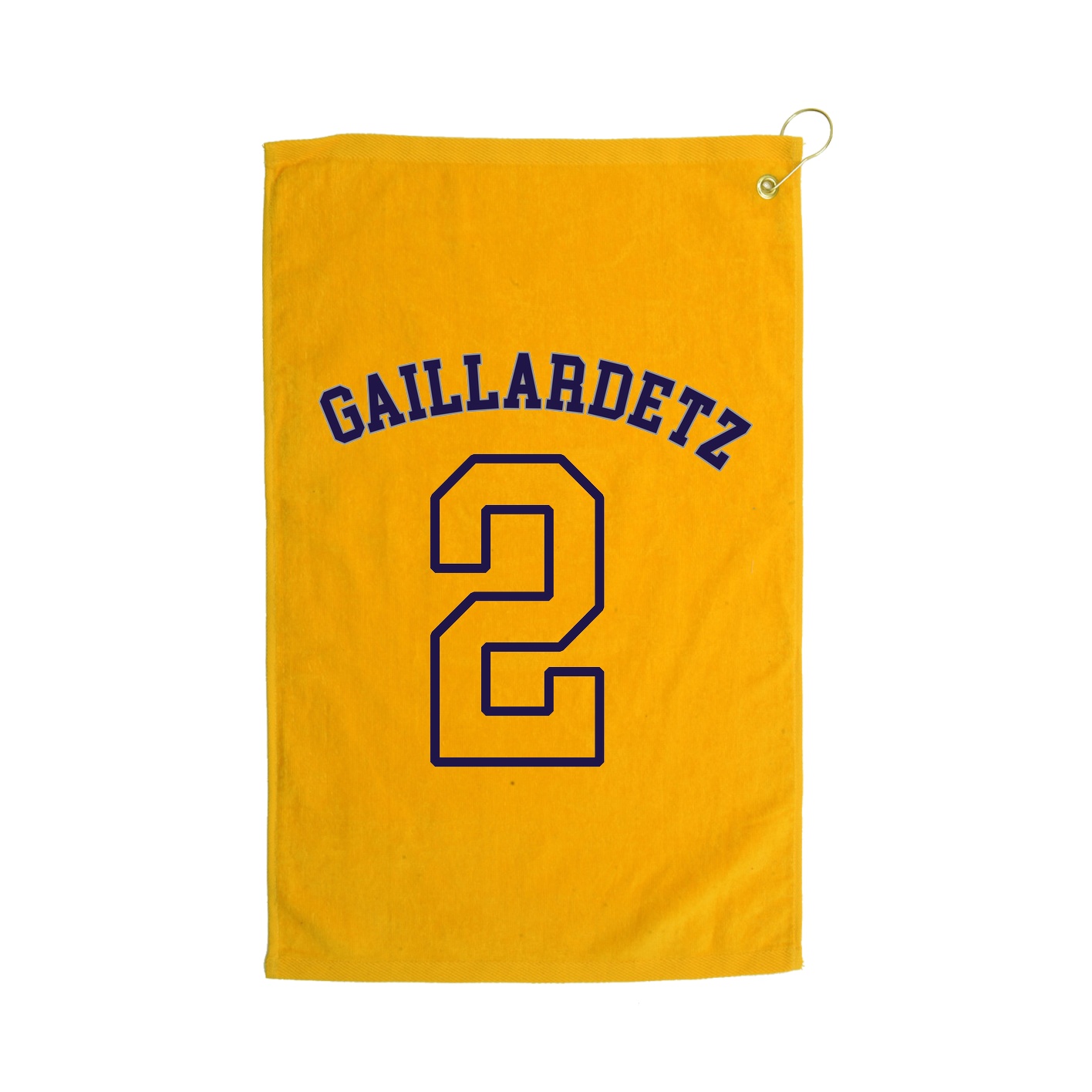 Golf Towel — Shirsey Arch in Gold