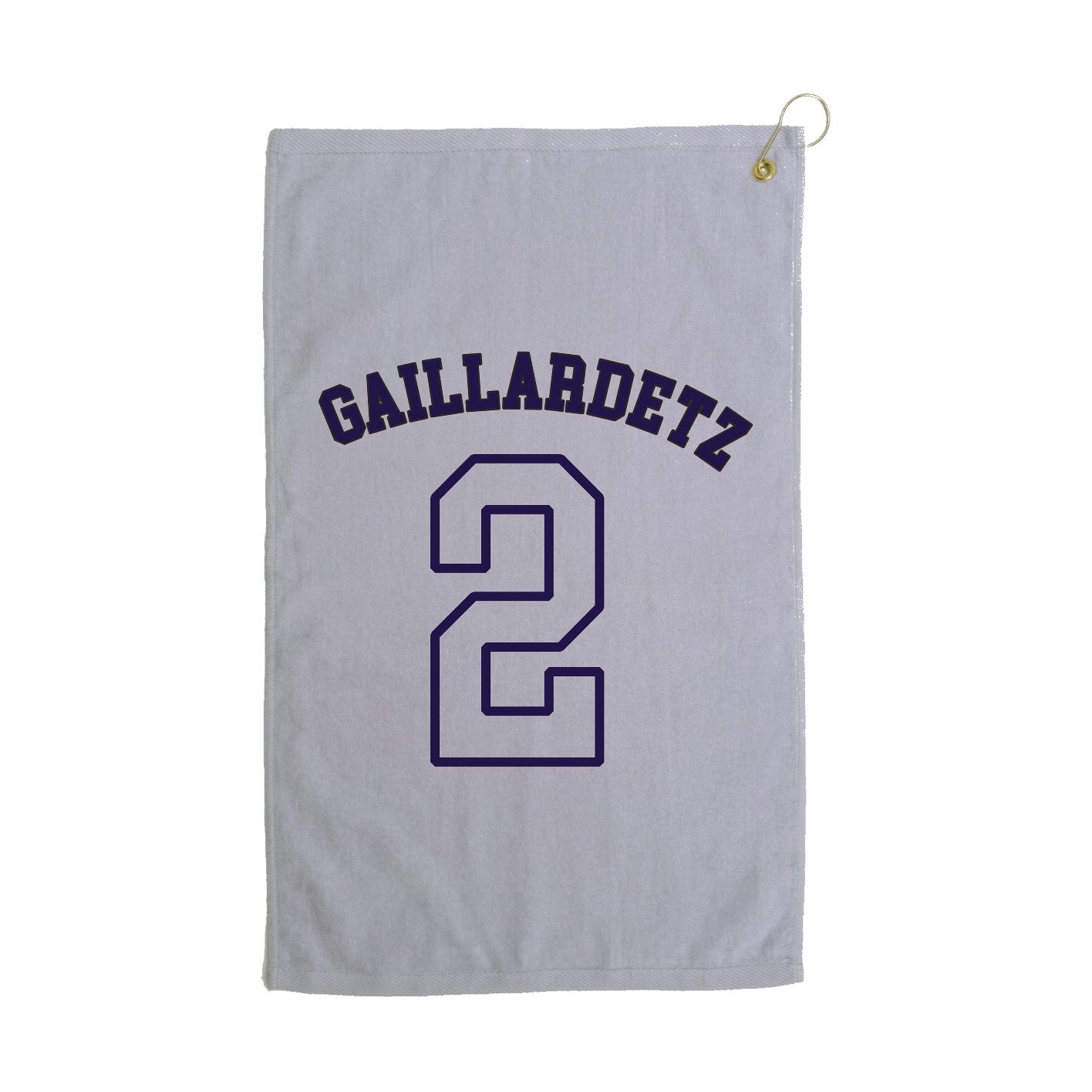 Golf Towel — Shirsey Arch in Grey