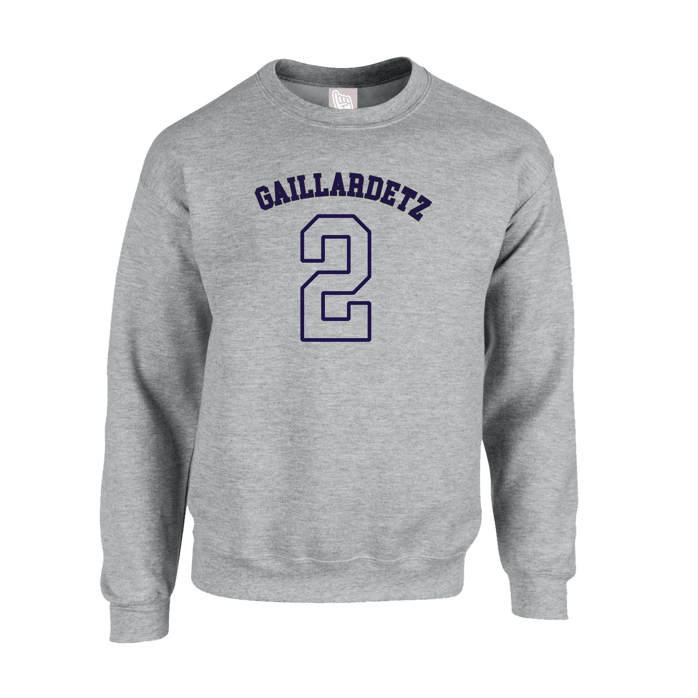 Fleece Crew — Shirsey Arch in Grey