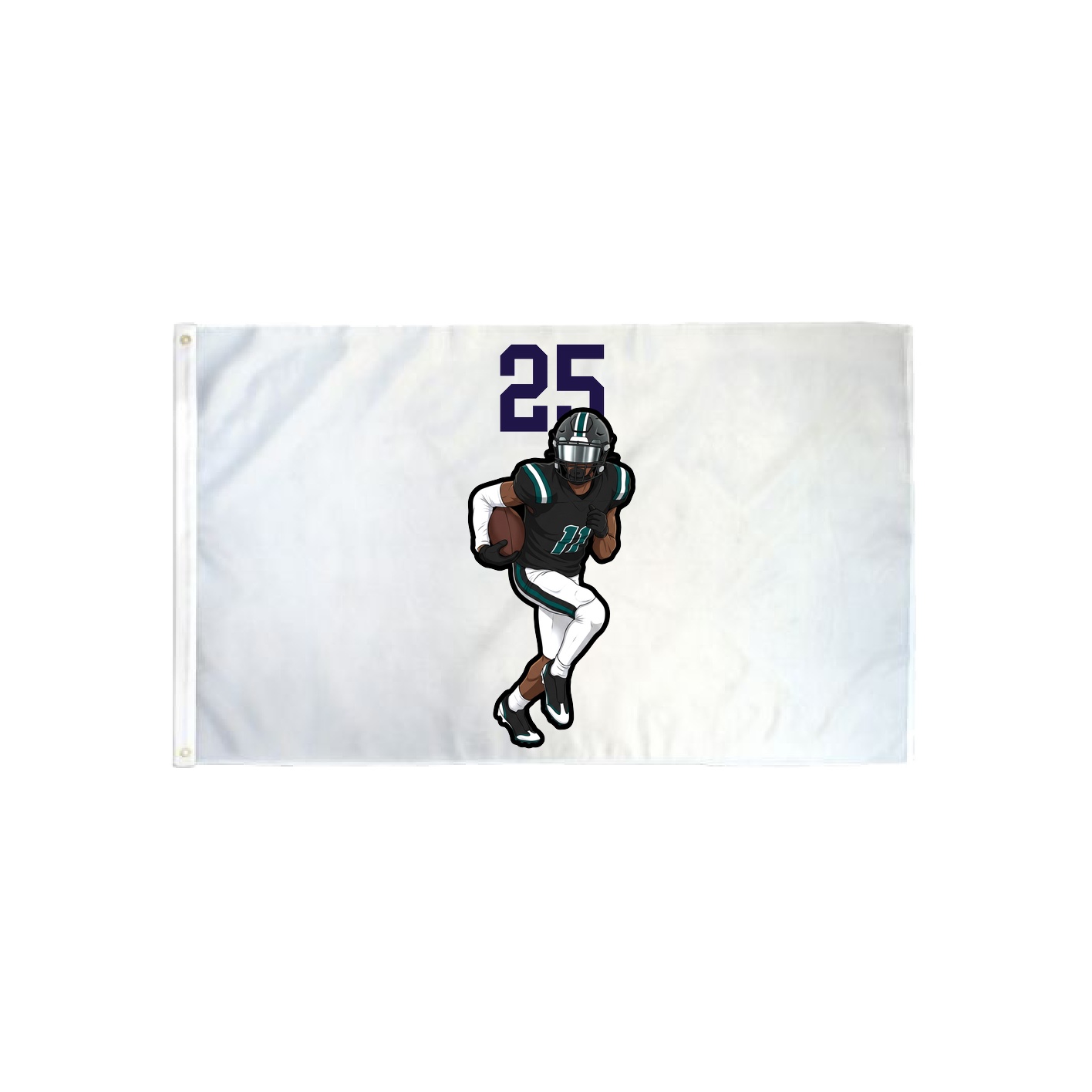 3x5 Flag — Number Top in Classic