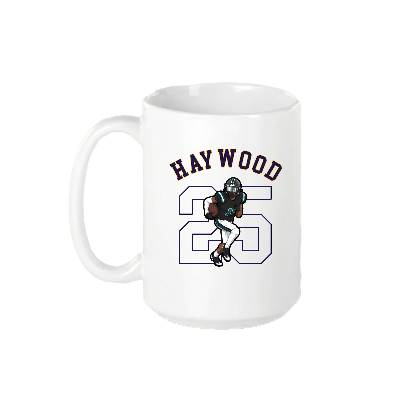 15oz Coffee Mug — Shirsey Arch in White