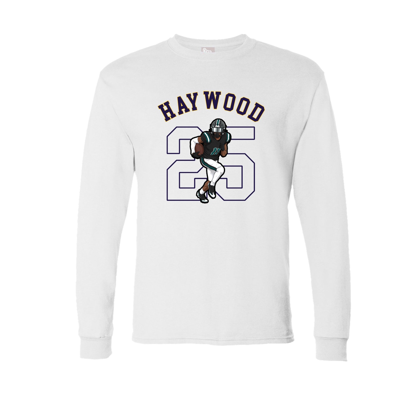 Long Sleeve Tee — Shirsey Arch in White