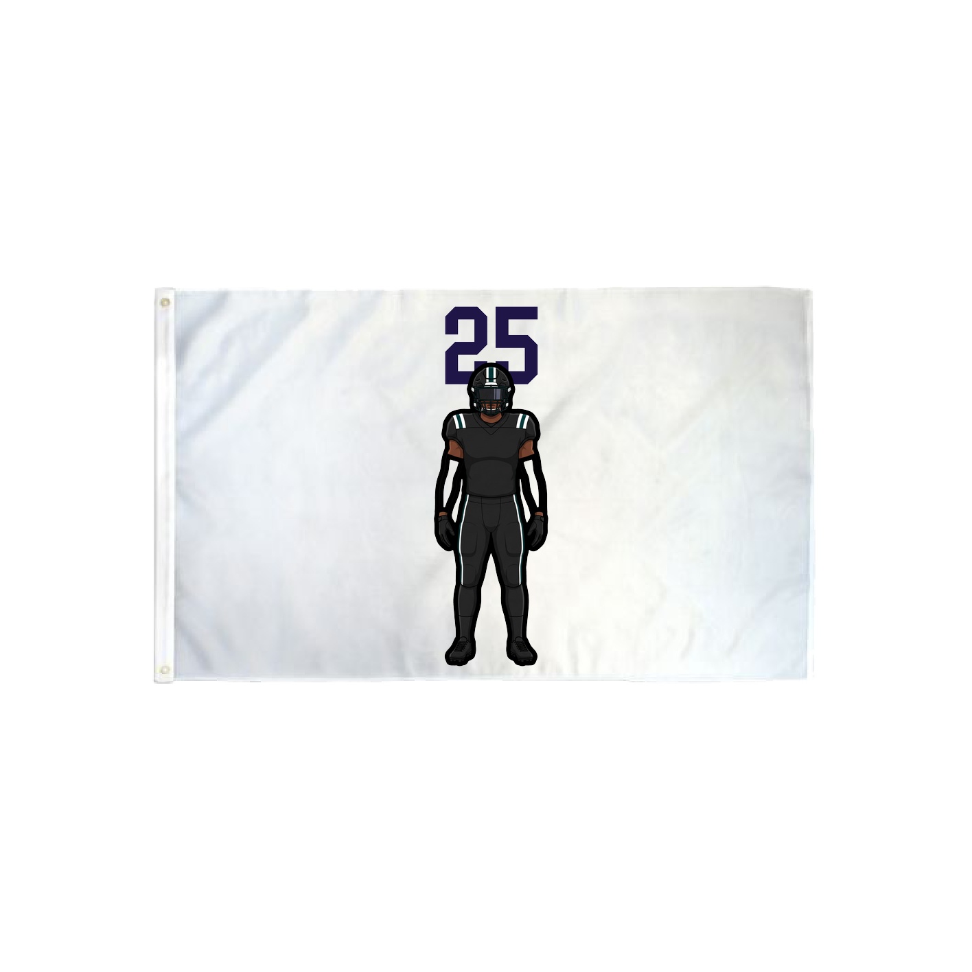 3x5 Flag — Number Top in Classic
