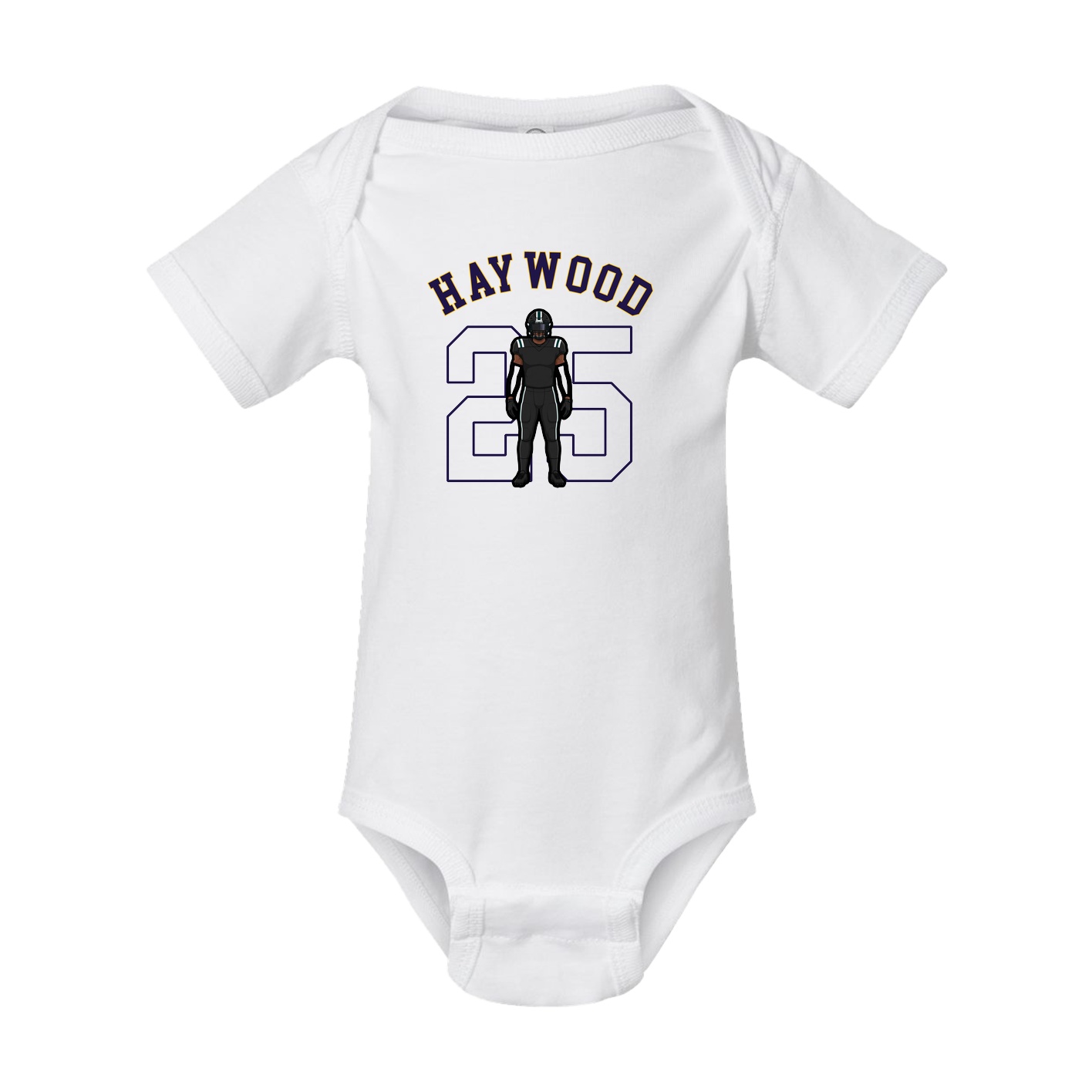 Baby Onesie — Shirsey Arch in White