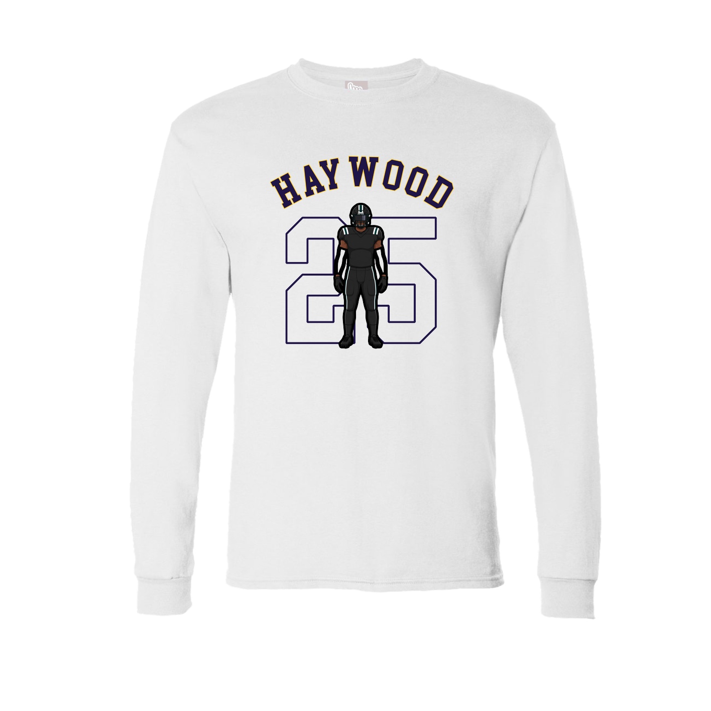 Long Sleeve Tee — Shirsey Arch in White