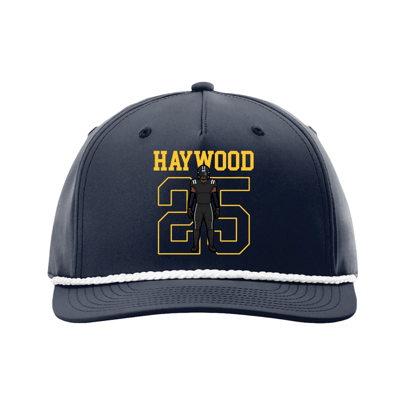 Five-Panel Classic Rope Cap — Shirsey in Navy
