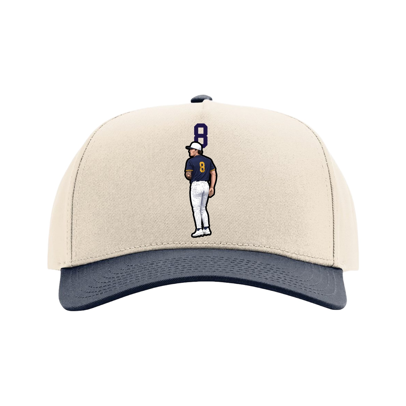 Full Fabric Five-Panel Champ Cap