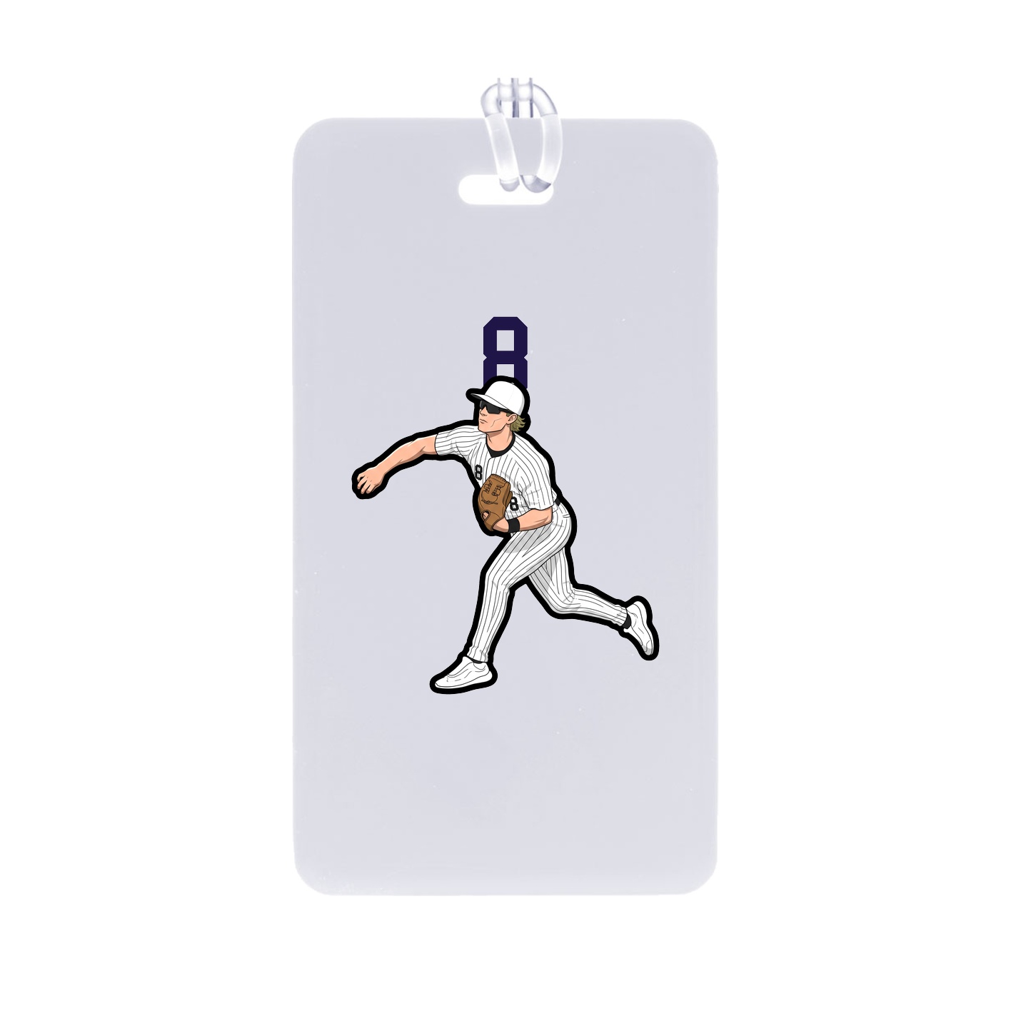 Bag Tag — Number Top in Classic