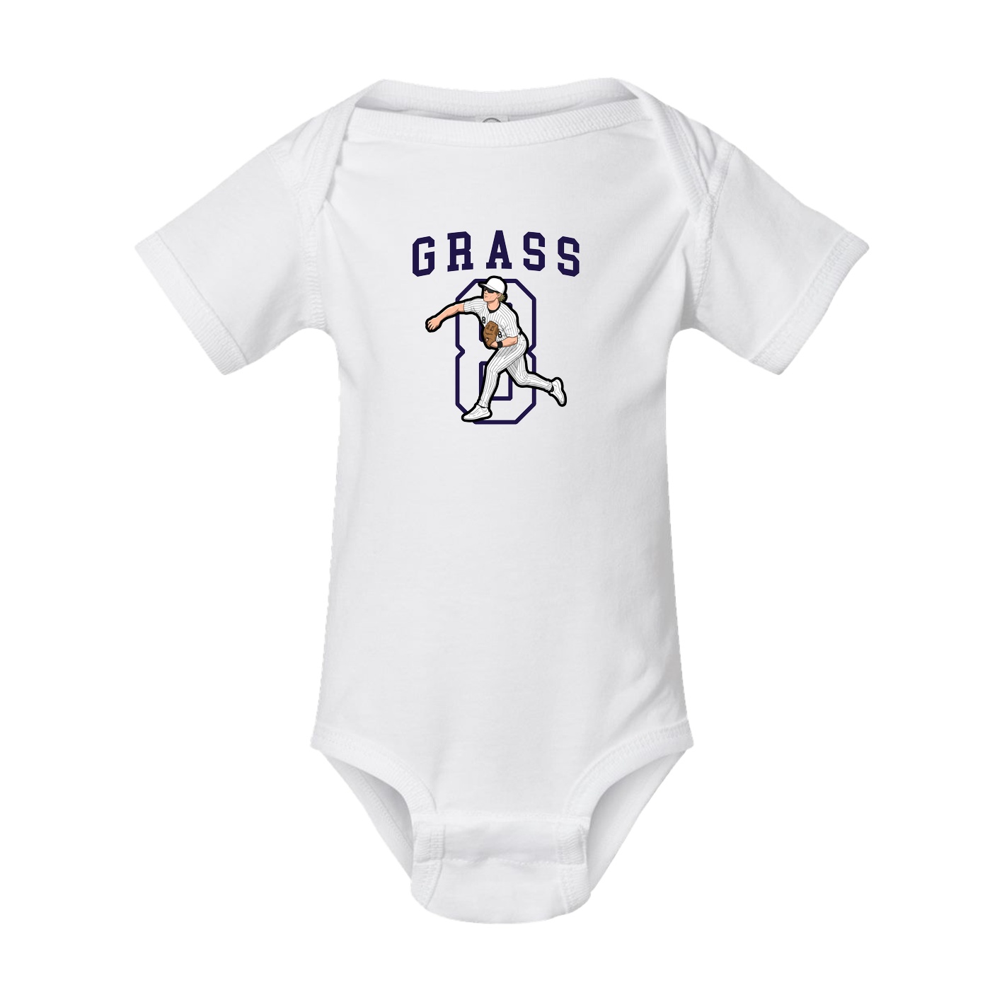 Baby Onesie — Shirsey in White