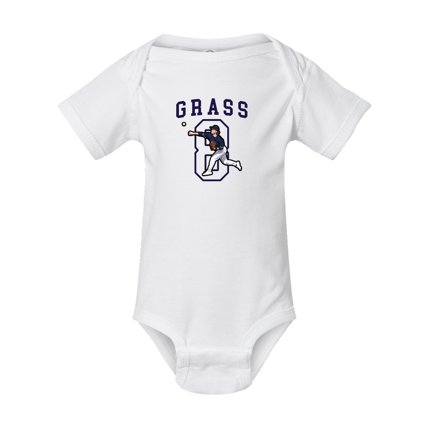 Baby Onesie — Shirsey in White