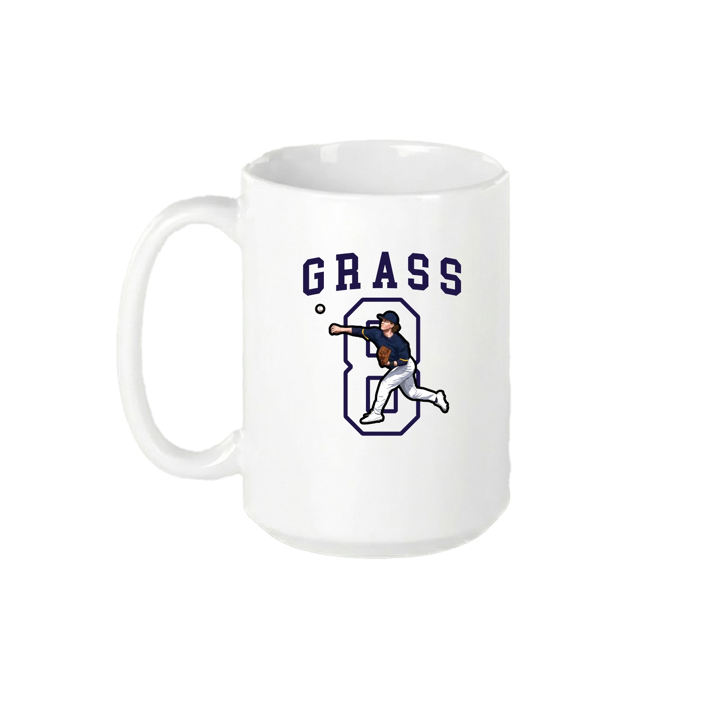 15oz Coffee Mug — Shirsey in White