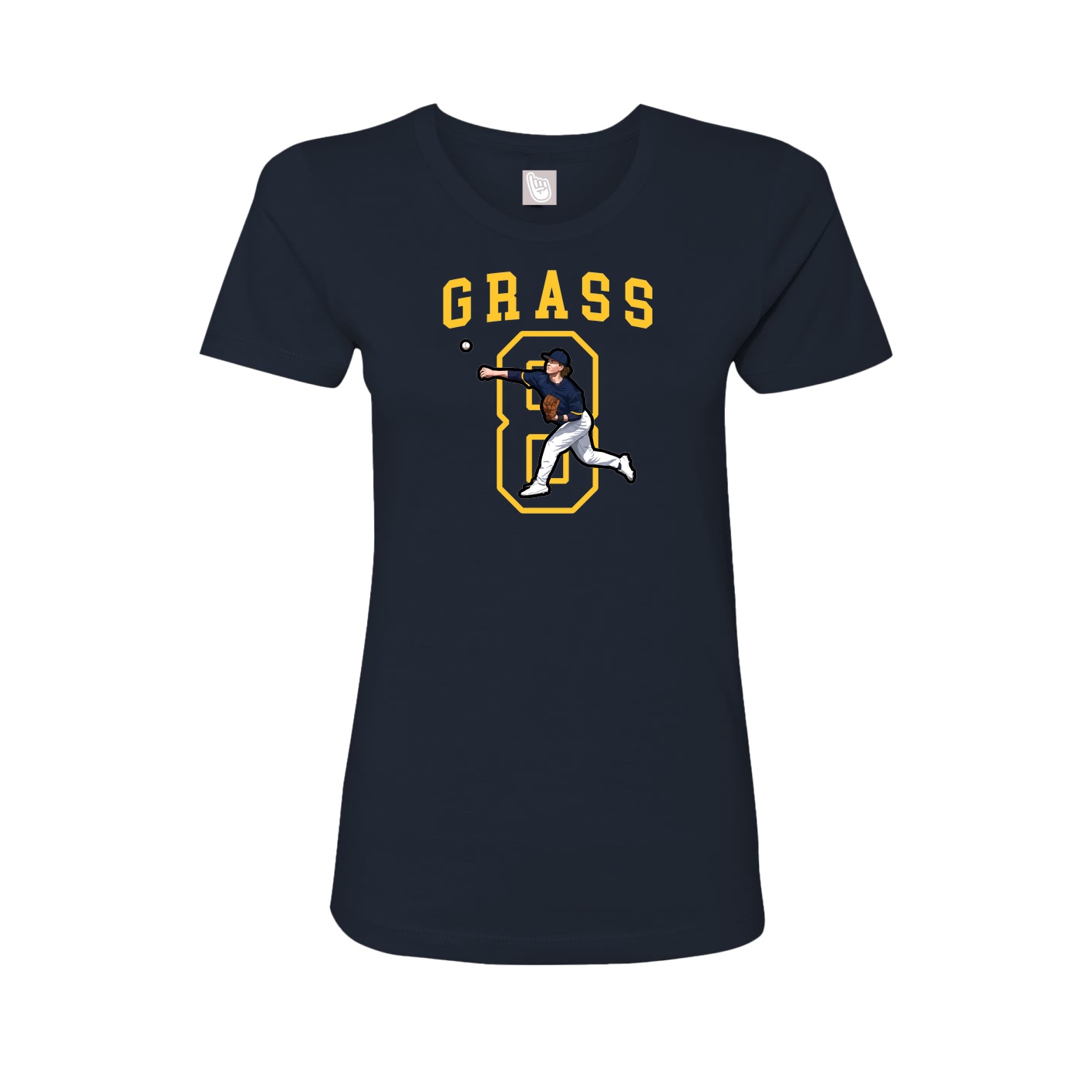 Fitted Women's Tee — Shirsey in Navy