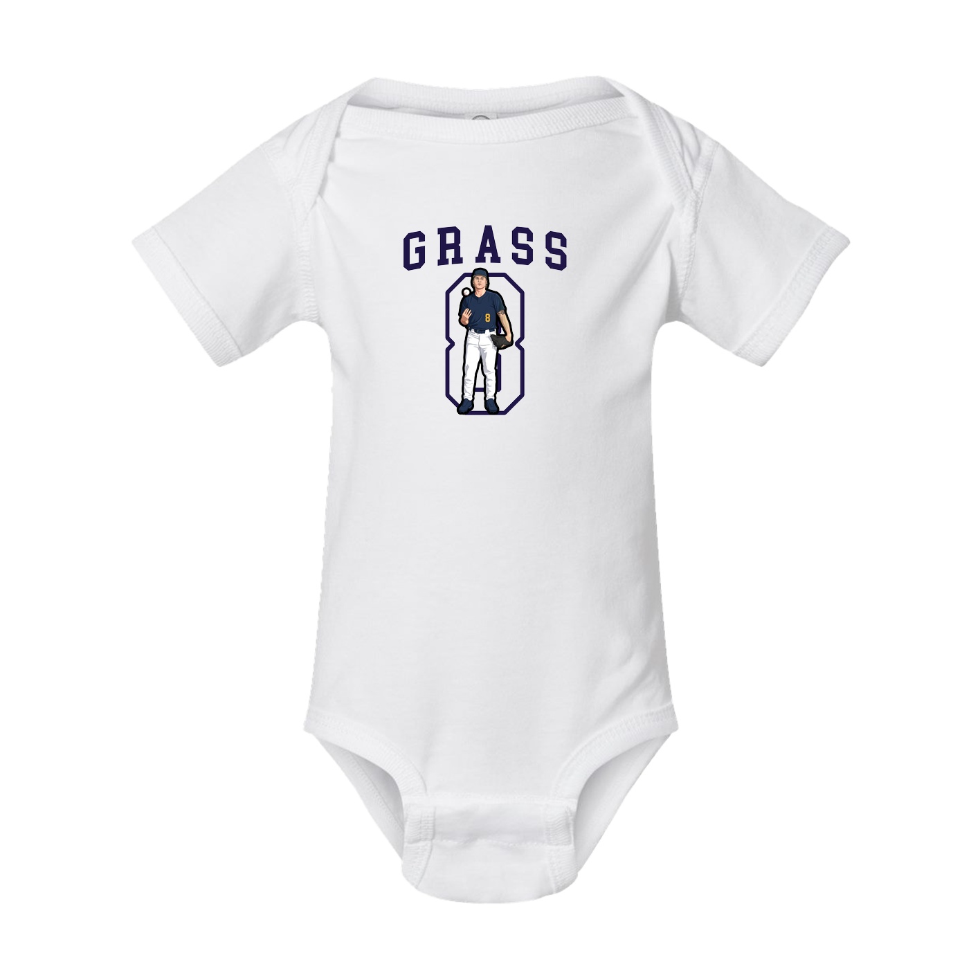 Baby Onesie — Shirsey in White