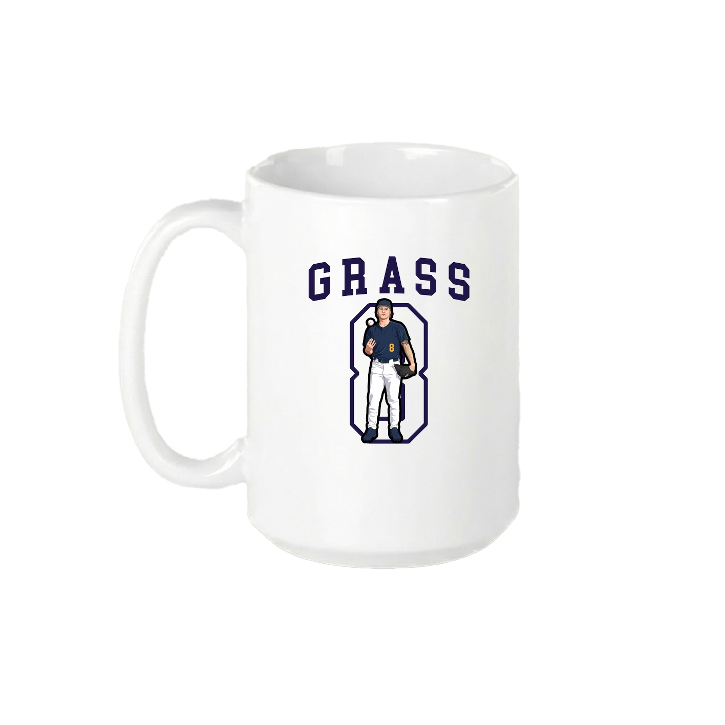 15oz Coffee Mug — Shirsey in White