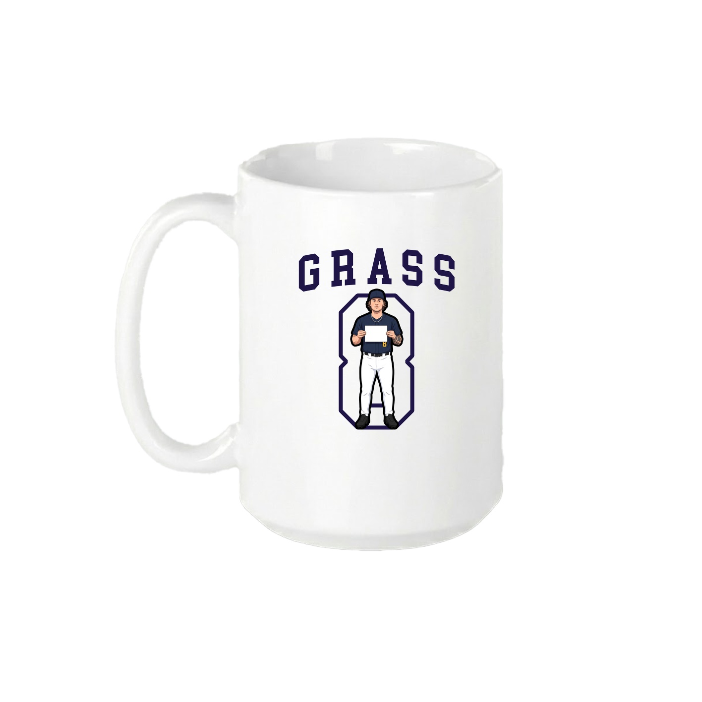 15oz Coffee Mug — Shirsey in White