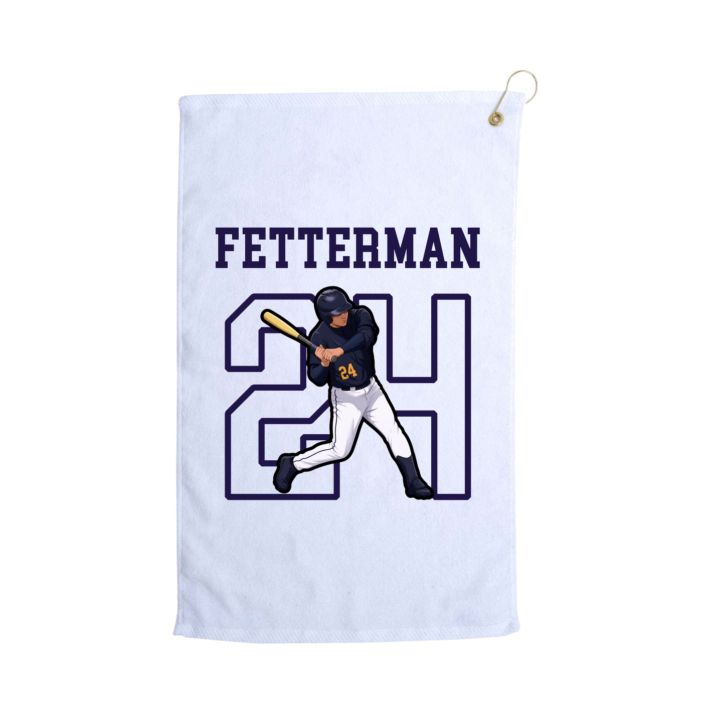 Golf Towel — Shirsey in White