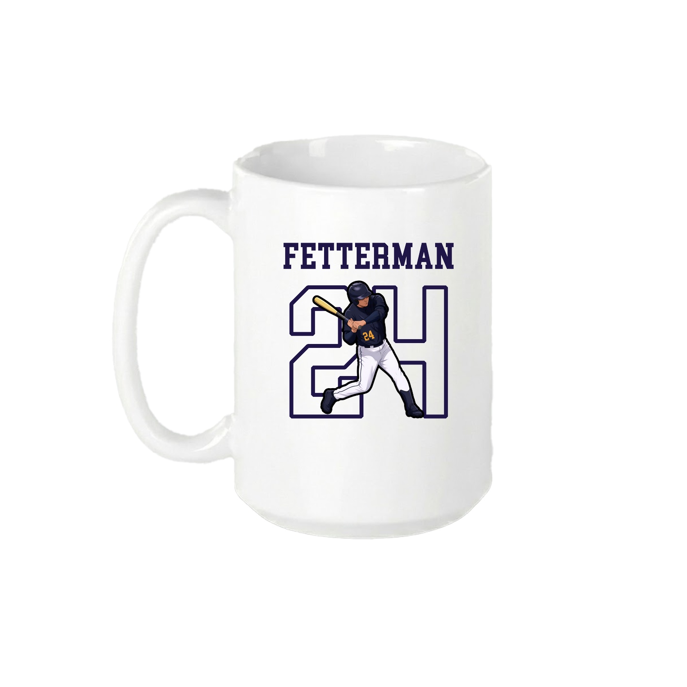 15oz Coffee Mug — Shirsey in White