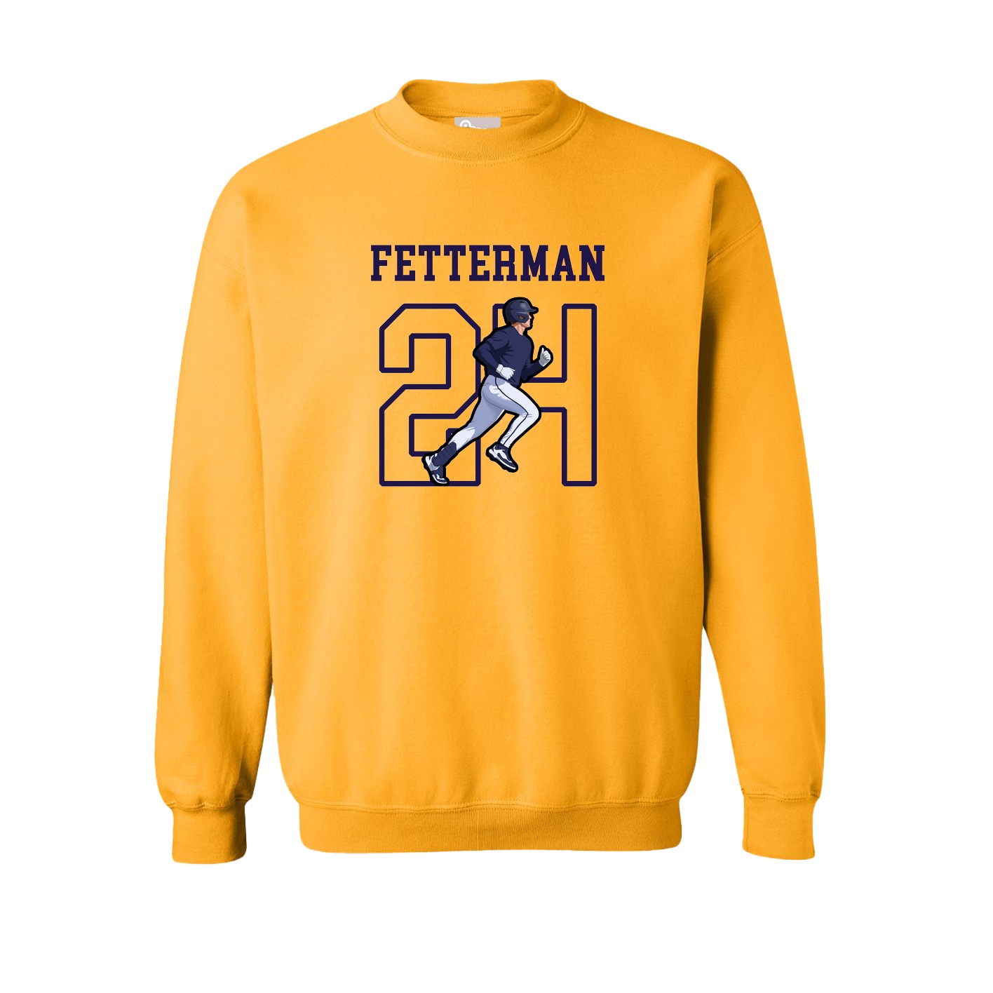 Fleece Crew — Shirsey in Gold