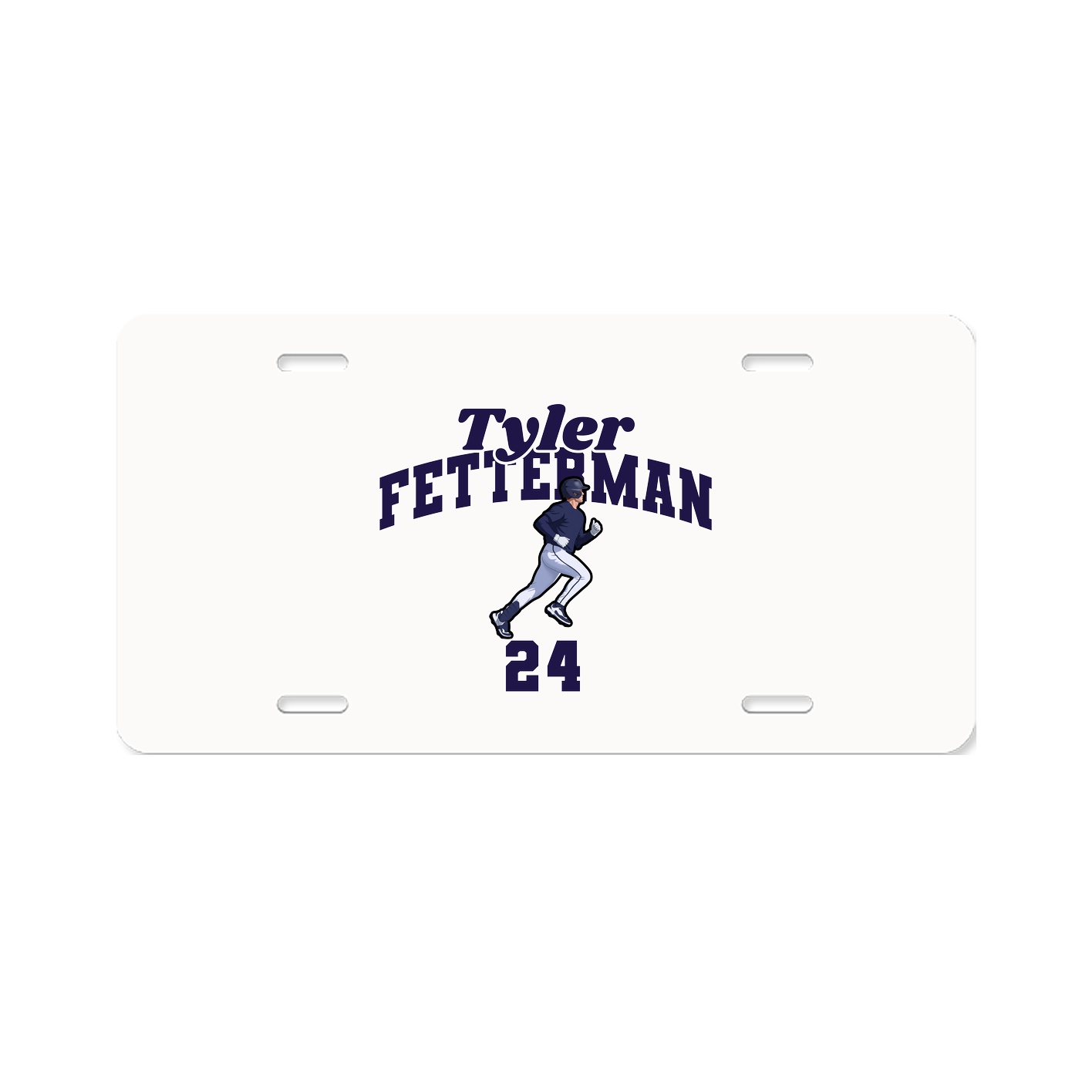License Plate — Signature Arch in Classic